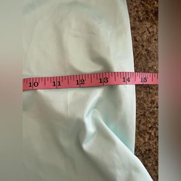 COMMENSE Ombre One Shoulder Long Dress Large Green/Blue NWT Sold out online - Picture 8 of 11